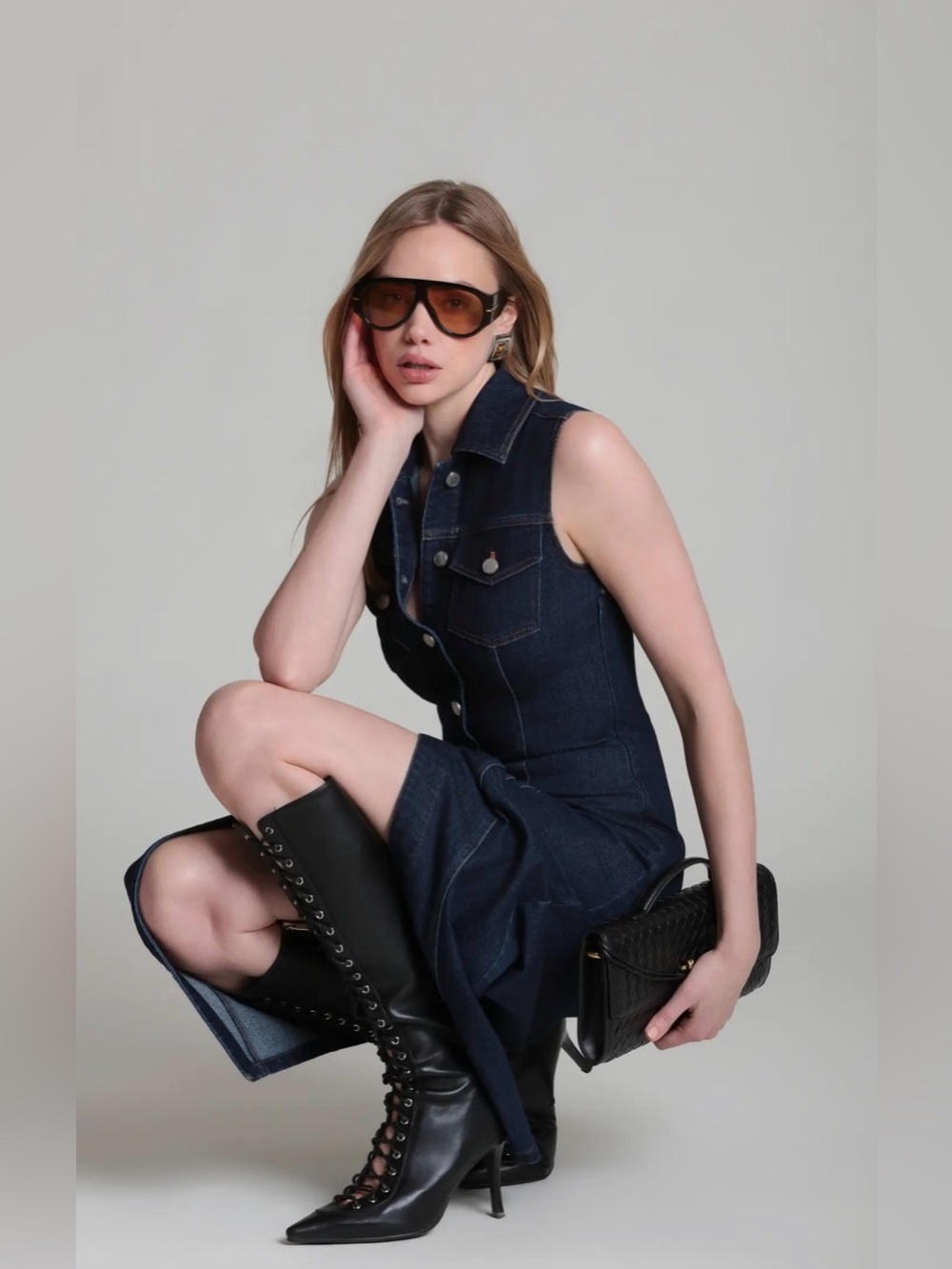 Denim Dress - Picture 6 of 7